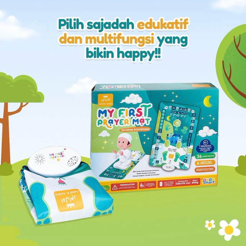 BEBE SMART My First Prayer Mat / Sajadah Anak / Sajadah Elektronik Anak / Sajadah Anak Smart