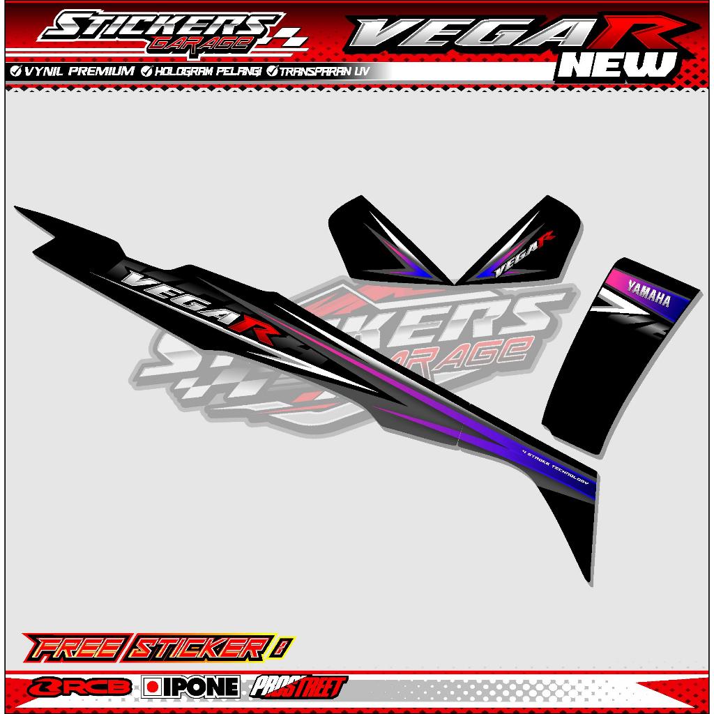 STRIPING VARIASI YAMAHA VEGA R NEW / STICKER LIST VARIASI MOTOR VEGA R NEW