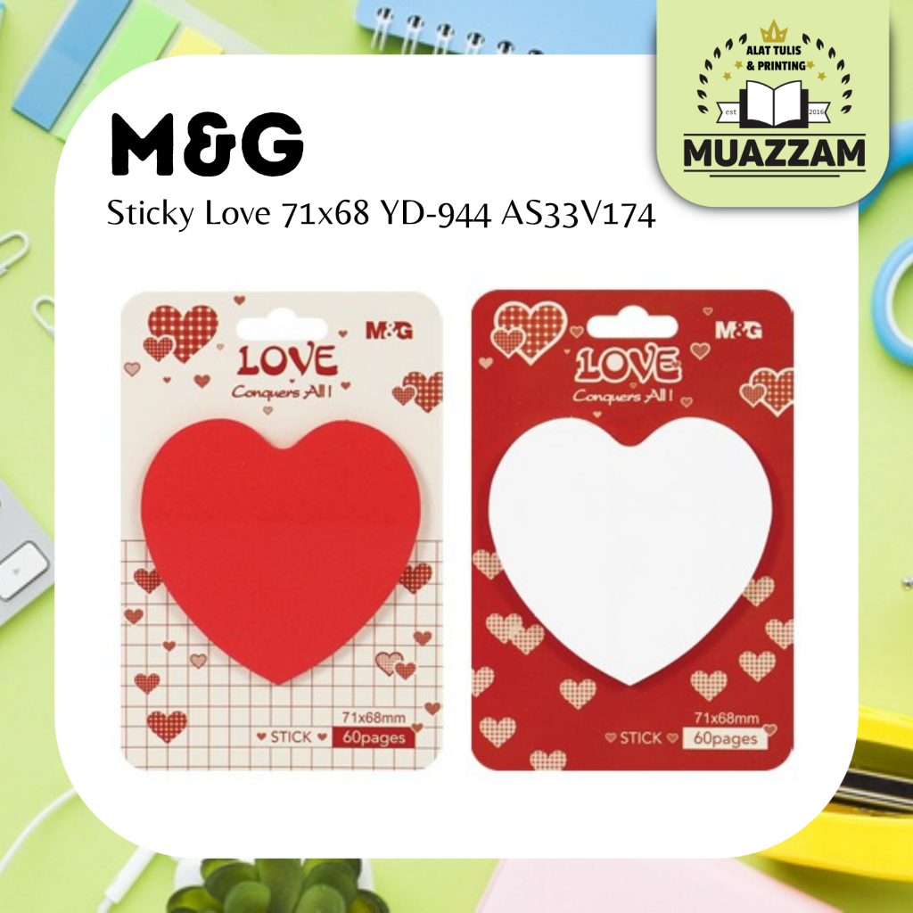 

M&G Sticky Love 71x68 YD-944 AS33V174