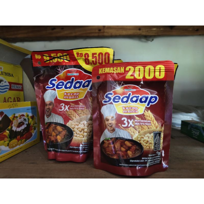 

kecap sedaap 2000 kemasan ekonomis