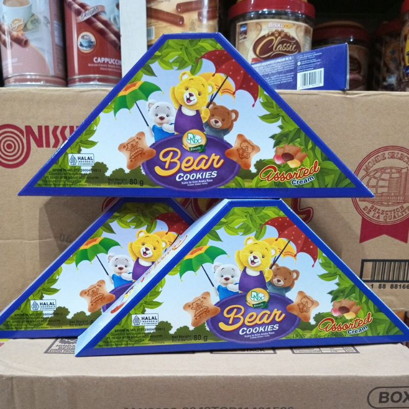 

Denex bear cookies 80gr
