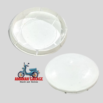 Tutup cover lubang busi honda c50 c70 c700 c800 astrea 800 star prima grand putih
