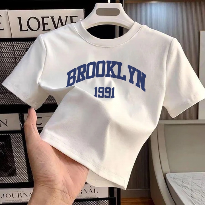 XiaoZhaiNv baju atasan wanita terbaru | Pria Wanita Unisex Street Style | kaos ketat wanita atasan k