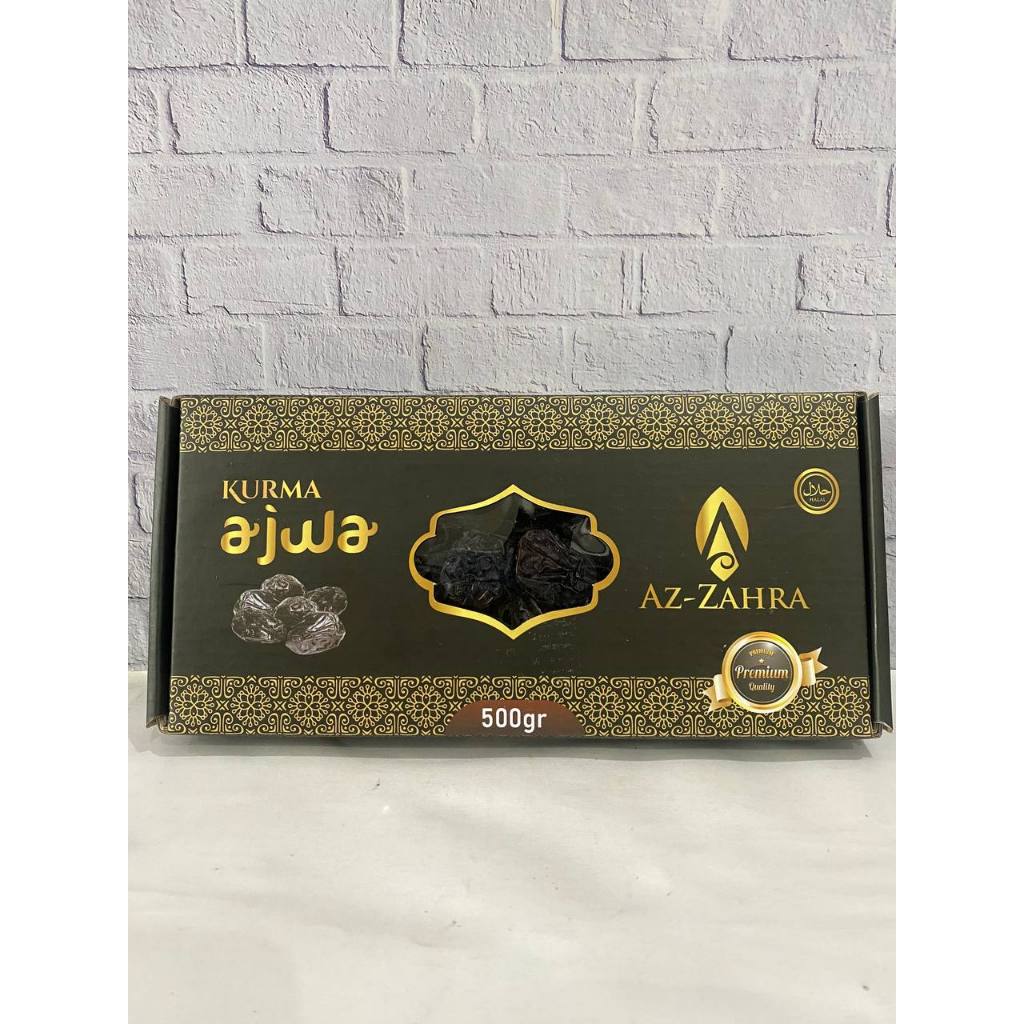 

Kurma Ajwa Az Zahra 500gr - Kurma Ajwa Premium - Pusat Herbal