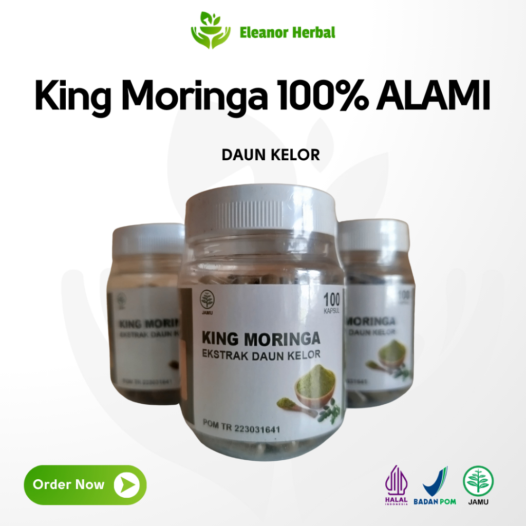

Moringa Leaf Capsules Contents 100 Capsules Moringa Oleifera