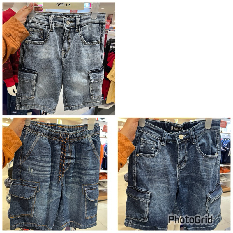 celana pendek anak laki laki jeans by osella kids