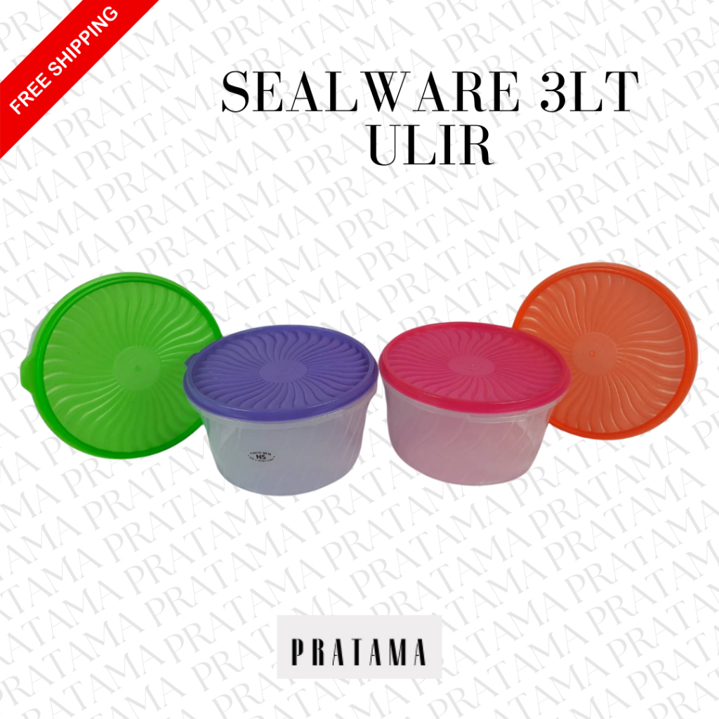 Toples / Toples plastik / Toples sealware / Toples kerupuk / Toples bening / sealware 3 lt ulir