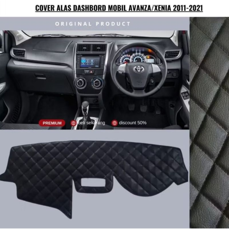 alas dashboard mobil Avanza Xenia tahun 2012-2021 karpet dashboard cover dashboard