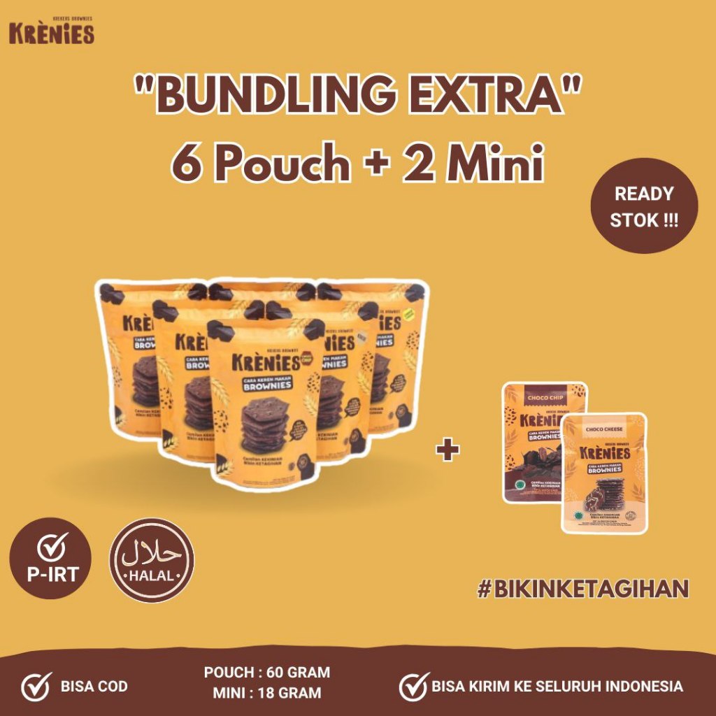 

BUNDLING EXTRA 6 POUCH + 2 MINI