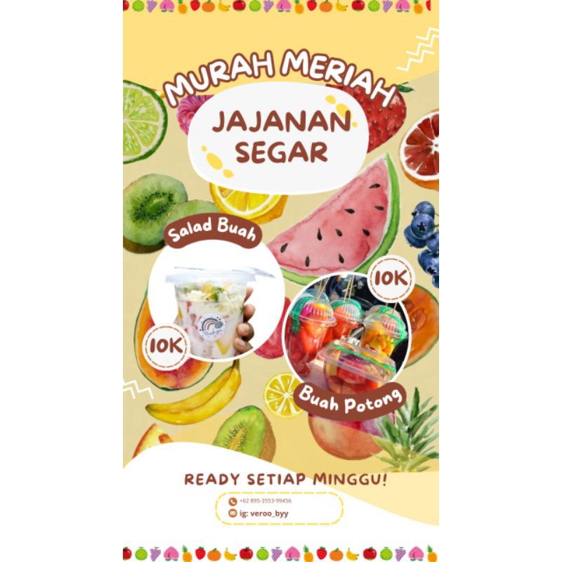 

Salad Buah & Buah Potong