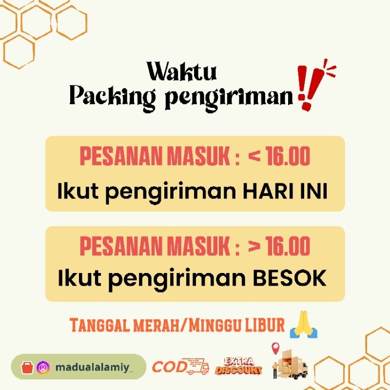 

Maknyuss1 Madu Klanceng Herbal Full Pollen 1 Liter (1,4 Kg) - Madu Al-Alamiy