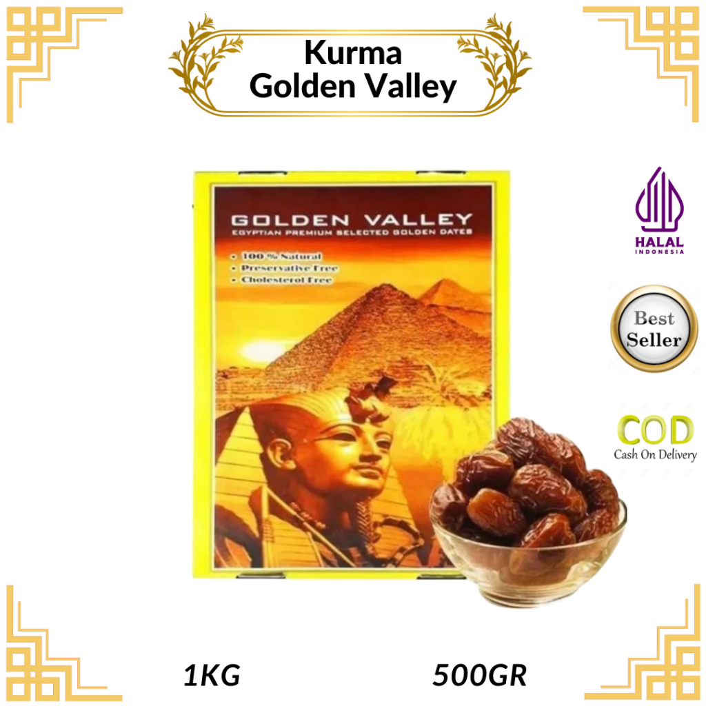 

Kurma Golden Valley 500 Gr Dan 1kg