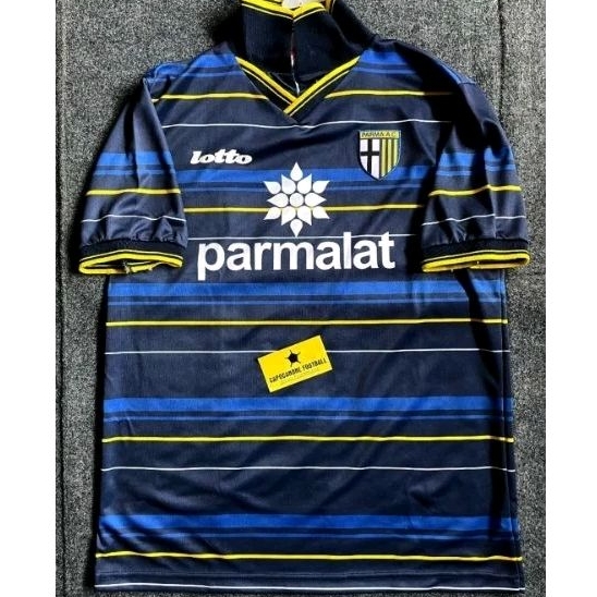 JERSEY PARMA RETRO 3rd third 1998 1999 2000 98 99 00 1997 1996 97 96 full nameset celana blokecore