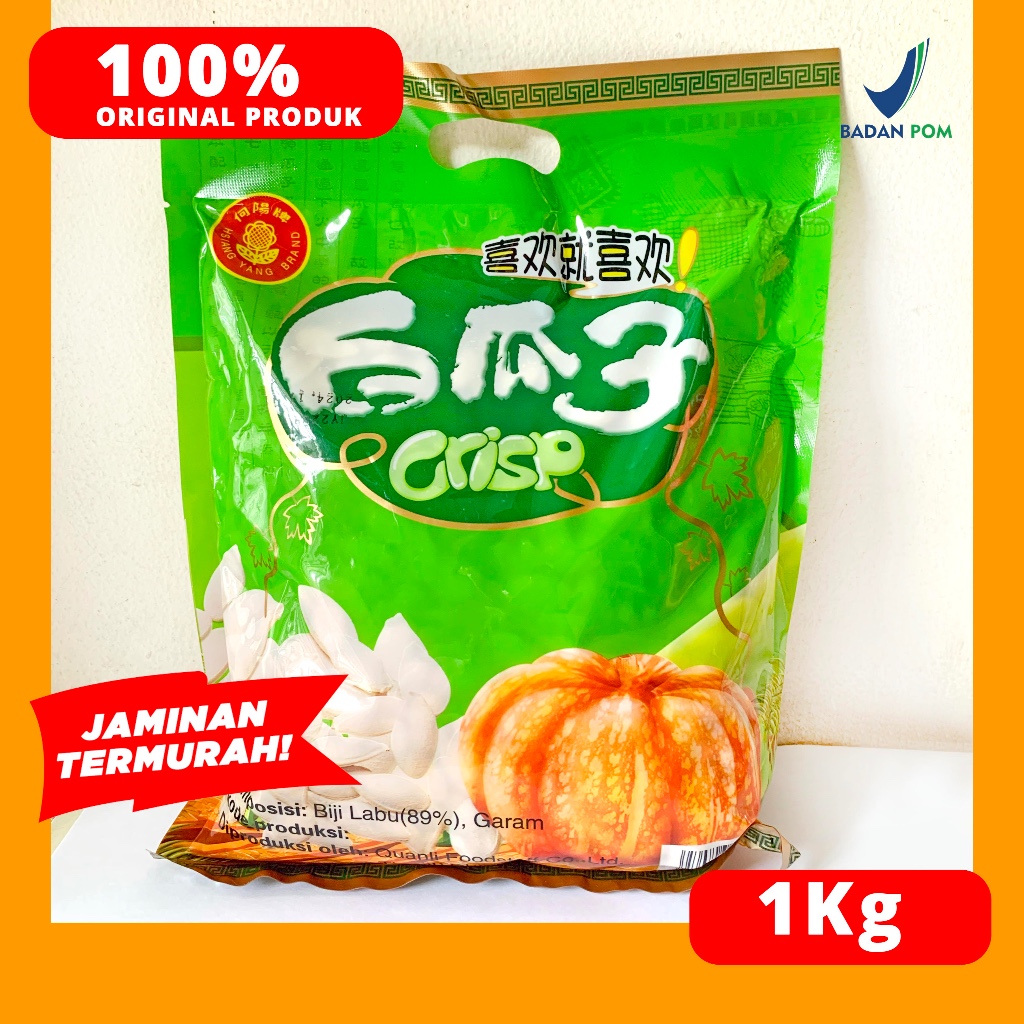 

RB KUACI PUTIH BIJI 1KG LABU CRISPY HSIANG YANG BRAND