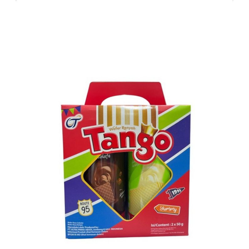 

Tango Wafer 2 kaleng Gift Box 100gr Limited edition