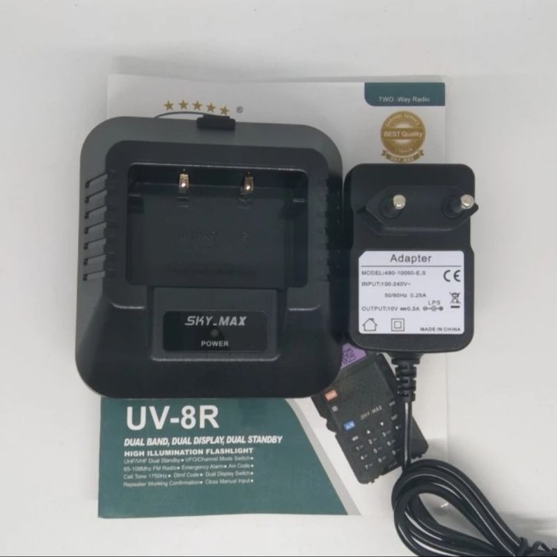 CHARGER HT SKY MAX UV-8R CAJER SKY MAX UV8R
