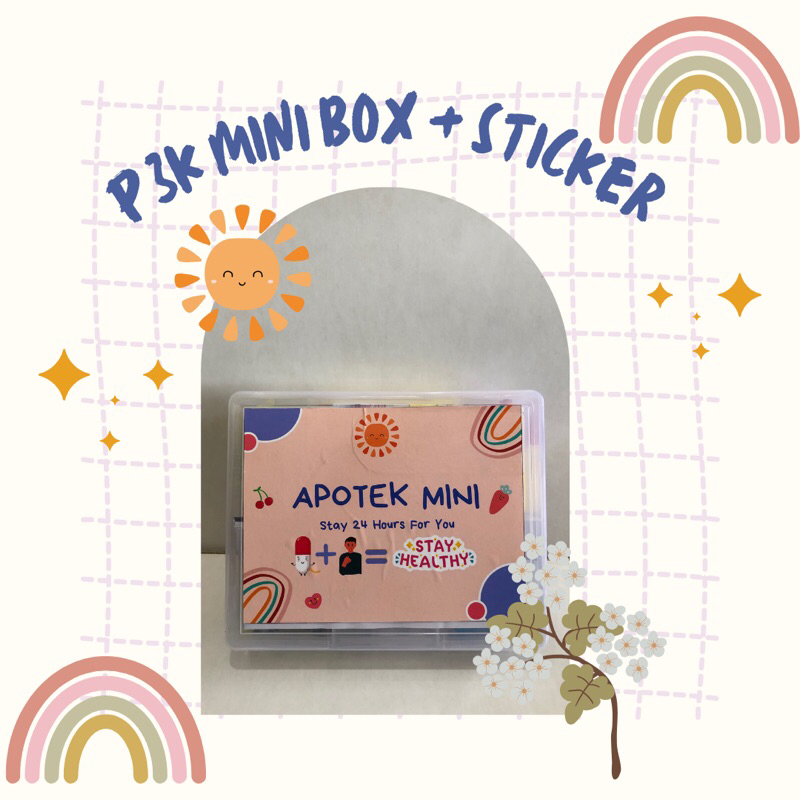 Apotek Mini | Apotek Mini Sticker | Apotek Mini lengkap box+sticker