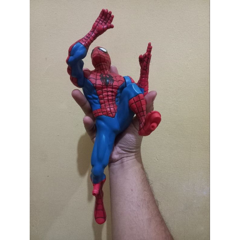 Spiderman icon 12" statue hanya tangan yang gerak