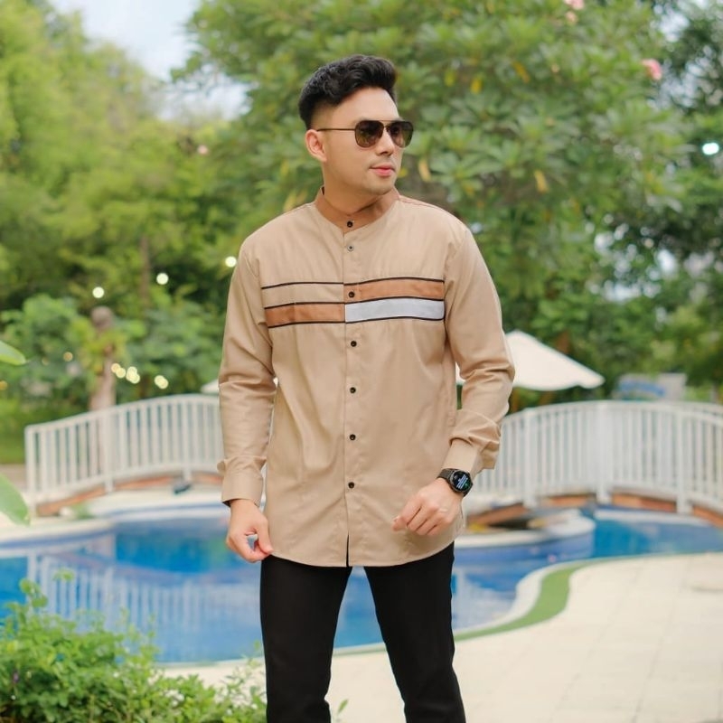 Baju Koko Terbaru Trend Kekinian Pria Dewasa Premium Toyobo