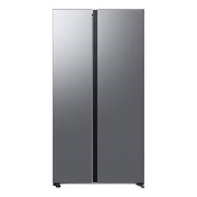 KULKAS/SIDEBYSIDE/SAMSUNG/647LITER/AI/BESPOKE/TECHNOLOGY/RS70F65QNTSE/SILVER
