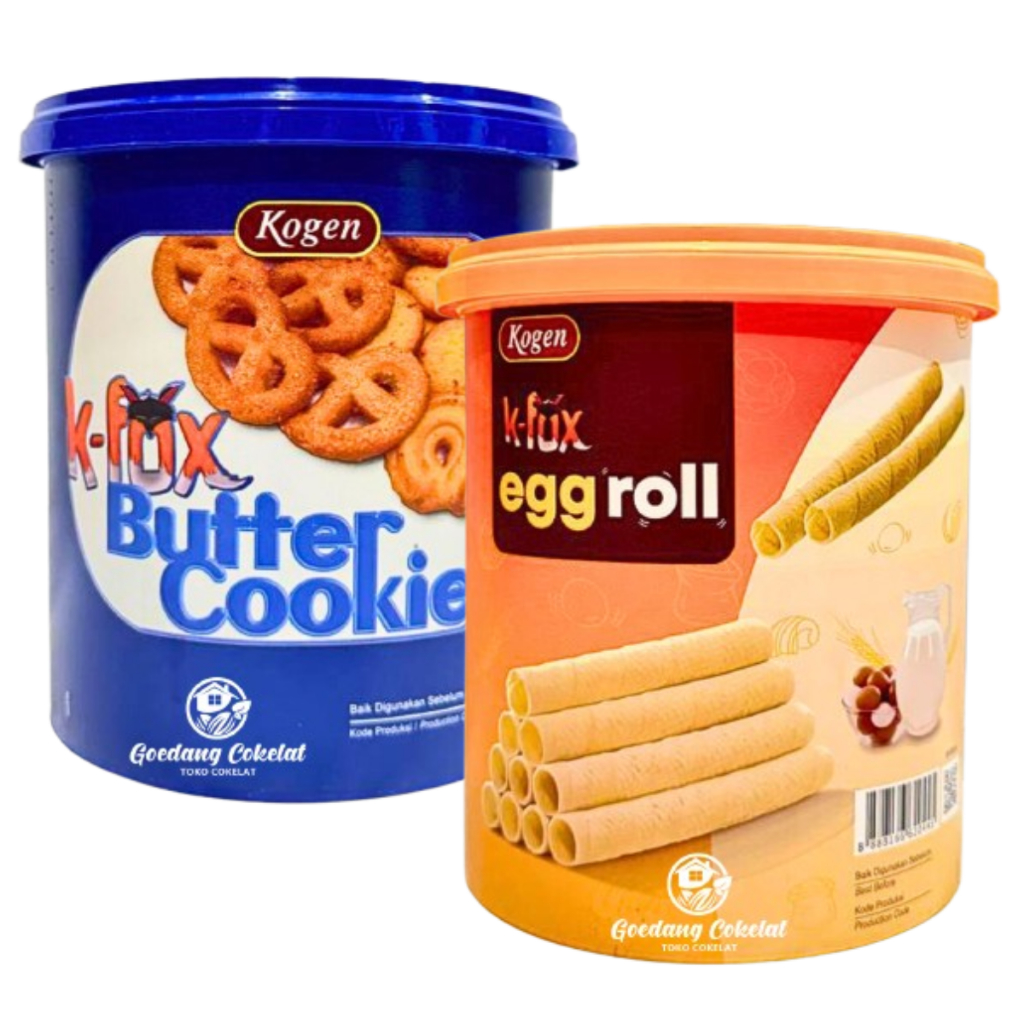 

Kogen K-Fox Butter Cookies Egg Roll Ember Jar 300g / 200g