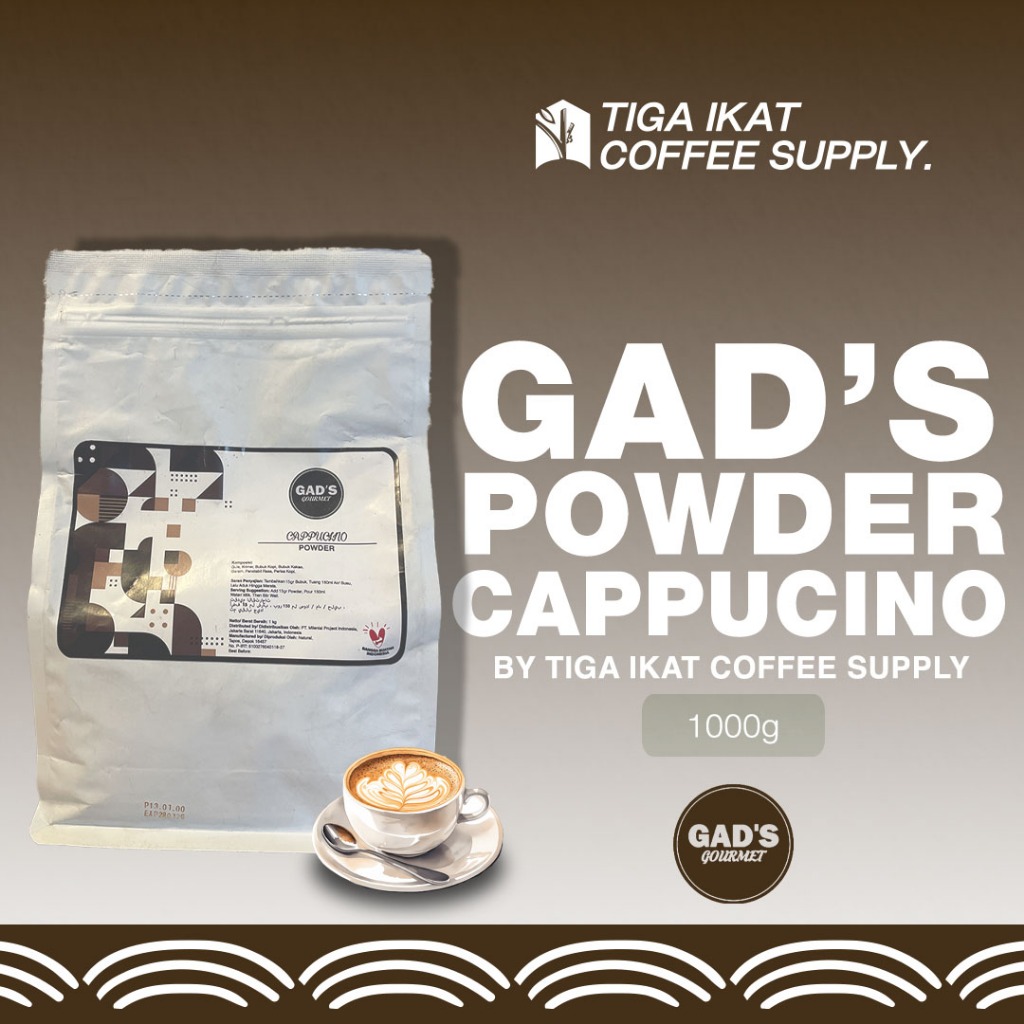 

Gads Powder Capucino / Cappucino - Powder Drink - Minuman Bubuk 1 Kg