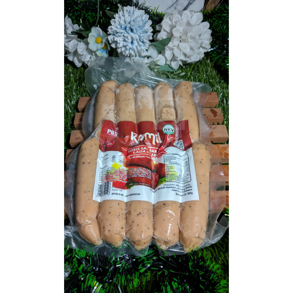 

Kamil Sosis Bakar Blackpaper 500Gr