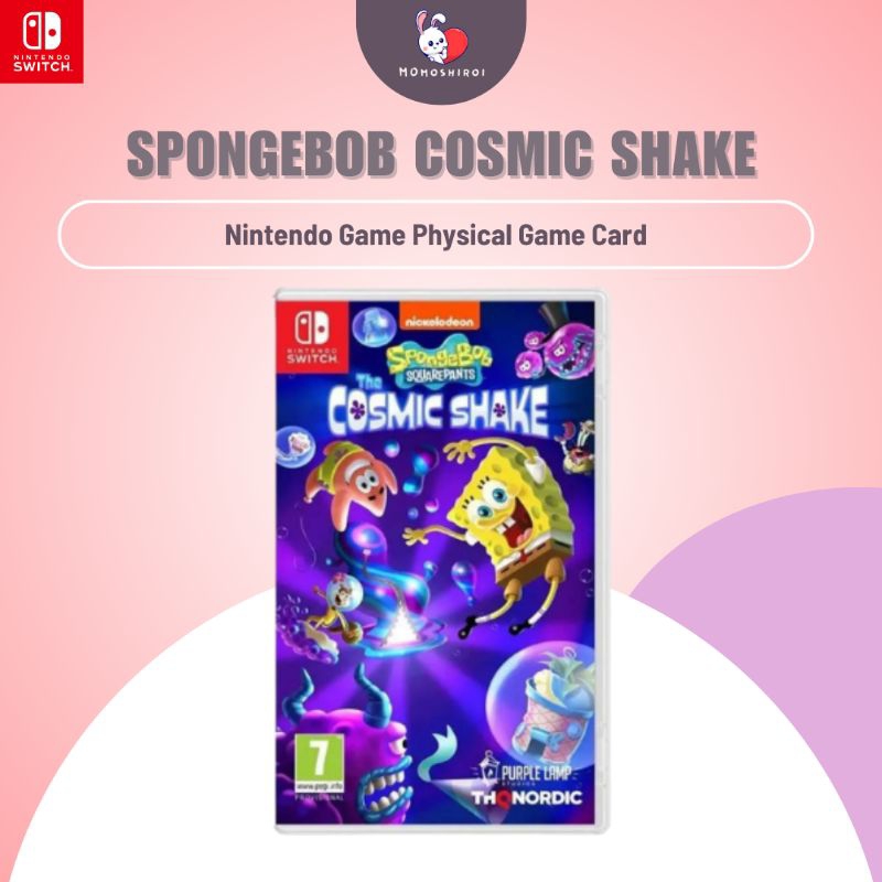 SpongeBob SquarePants: The Cosmic Shake Squarepant Nintendo Switch Kaset