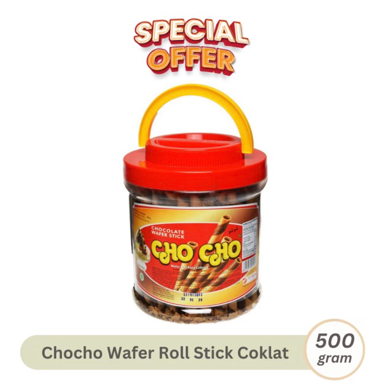 

Chocho Wafer Roll wafer stick 500gr astor