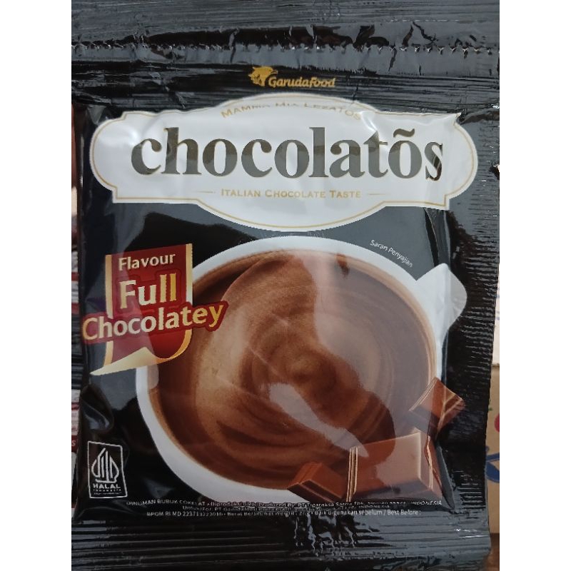 

[PCS] BUBUK COKLAT CHOCOLATOS DRINK COKLAT VANILLA LATTE 27 GRAM