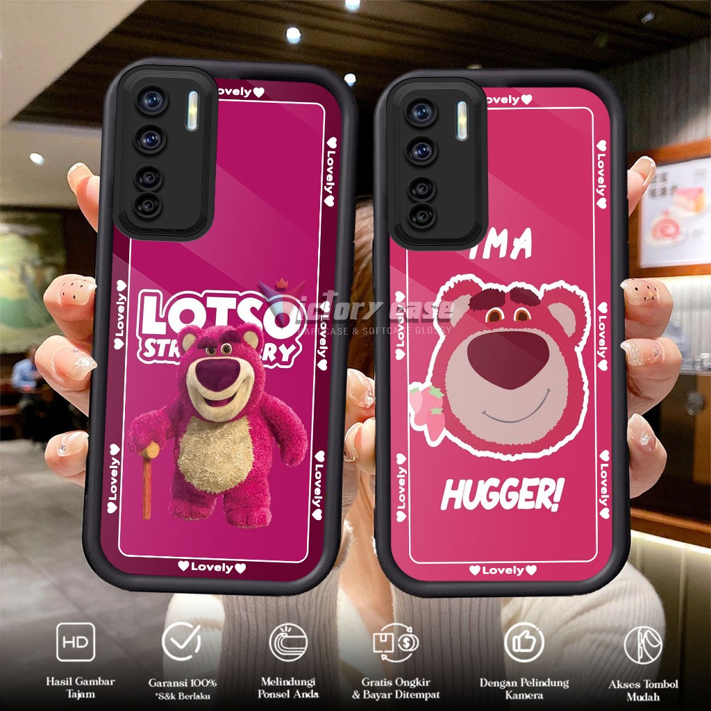 Case Hp Softcase glossy For OPPO RENO 3 OPPO A91 LOTSO silikon Glass Casing Handphone Premium