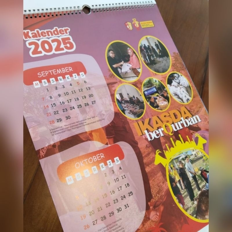 

Kalender Ikasda 2025 + Packing