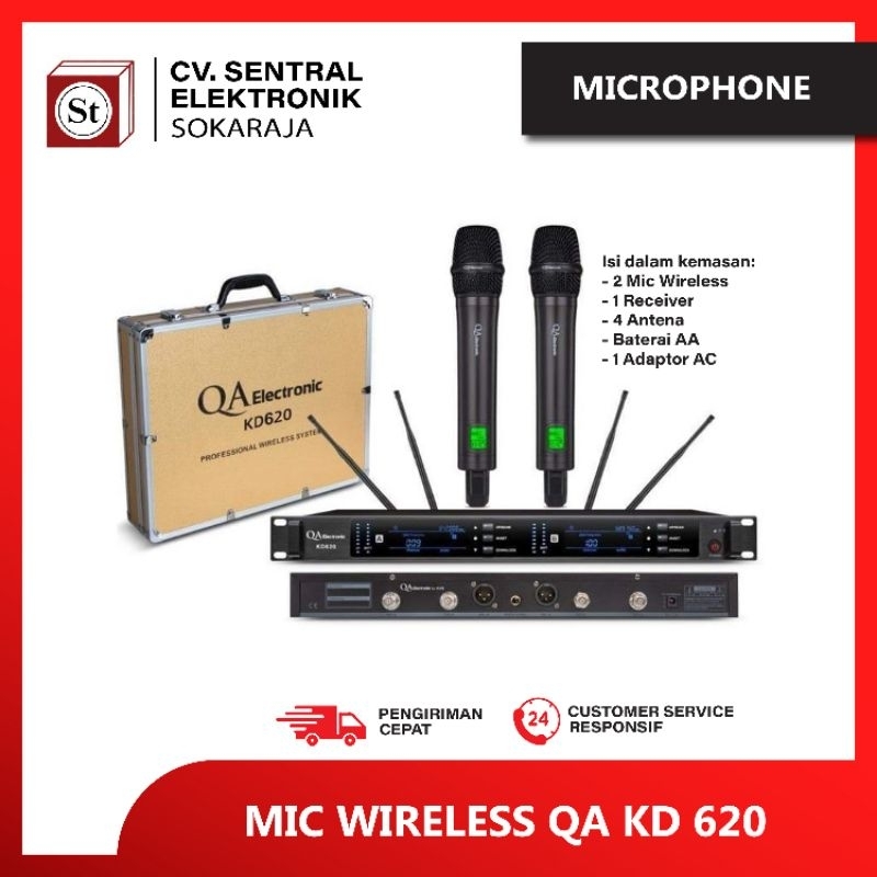 Mic Wireles QA KD 620