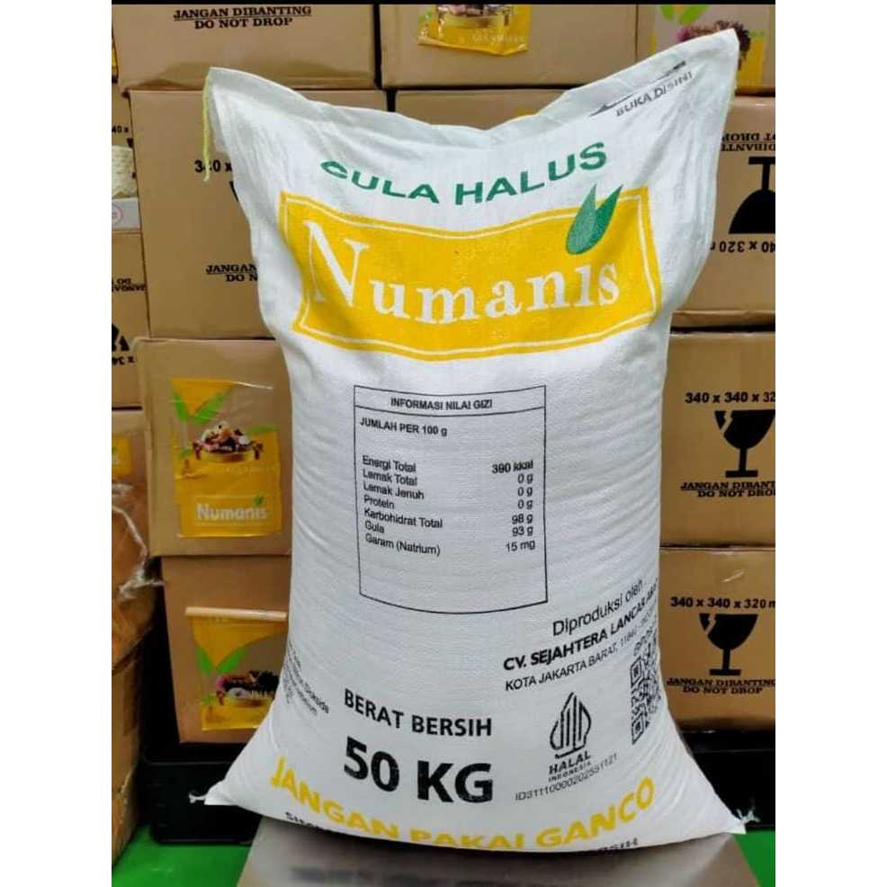 

Gula Pasir Numanis 50kg perkarung