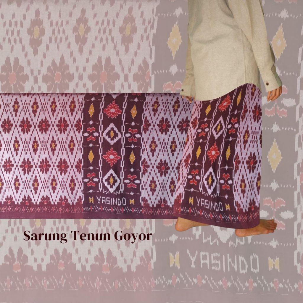 Sarung Tenun Ikat Goyor