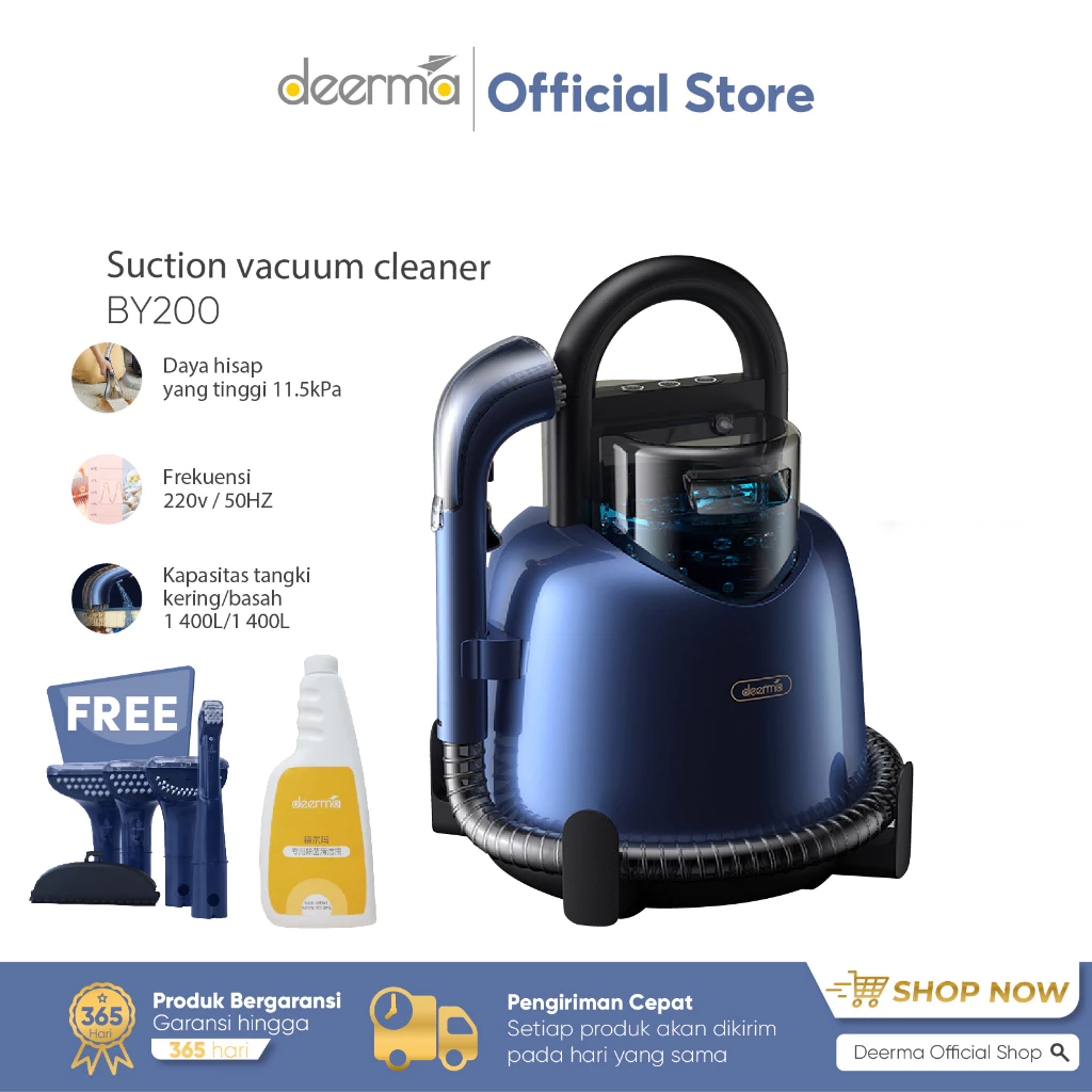 Deerma BY200 Suction Vacuum Cleaner Vacuum Sofa & Kasur