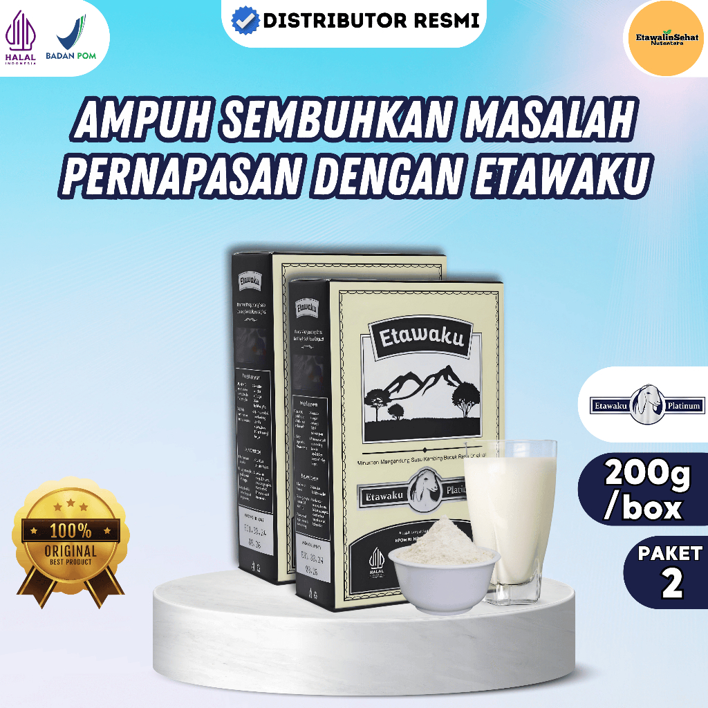 

ETAWAKU 2 BOX MULTI MANFAAT - Mengatasi Permasalahan Tulang sendi Dan Pernafasan Metode Herbal Aman