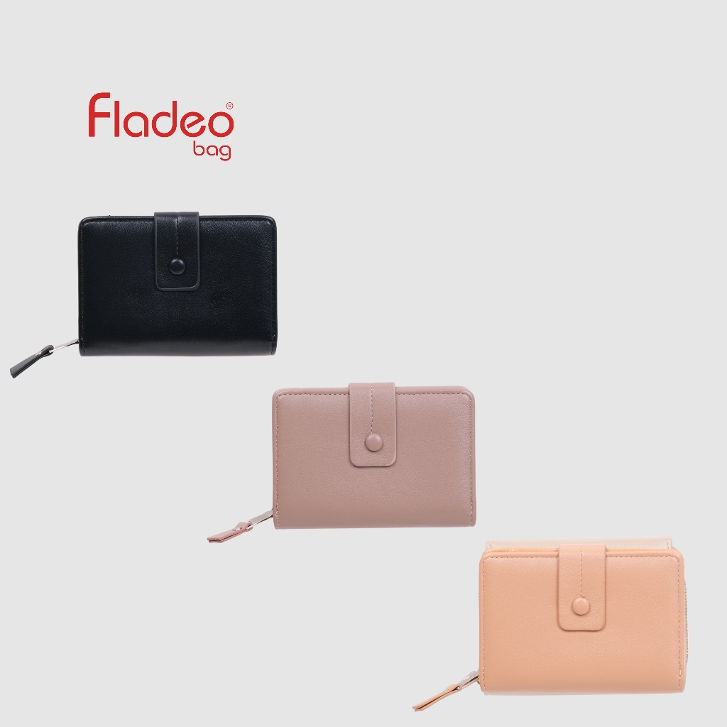 Fladeo B25/QD266-1DH/Dompet Mini Wanita [ Mini Wallet Ladies ]