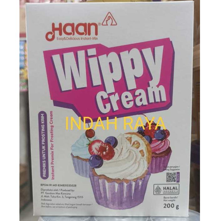

HAAN WIPPY CREAM 200gr
