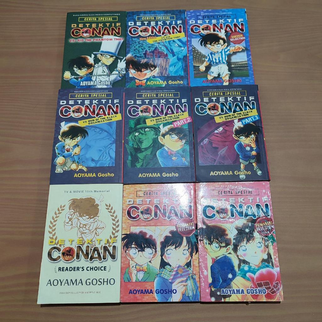 Komik Koleksi Cerita Spesial Detektif Conan 9 Buku - Fullset Lengkap Kolpri