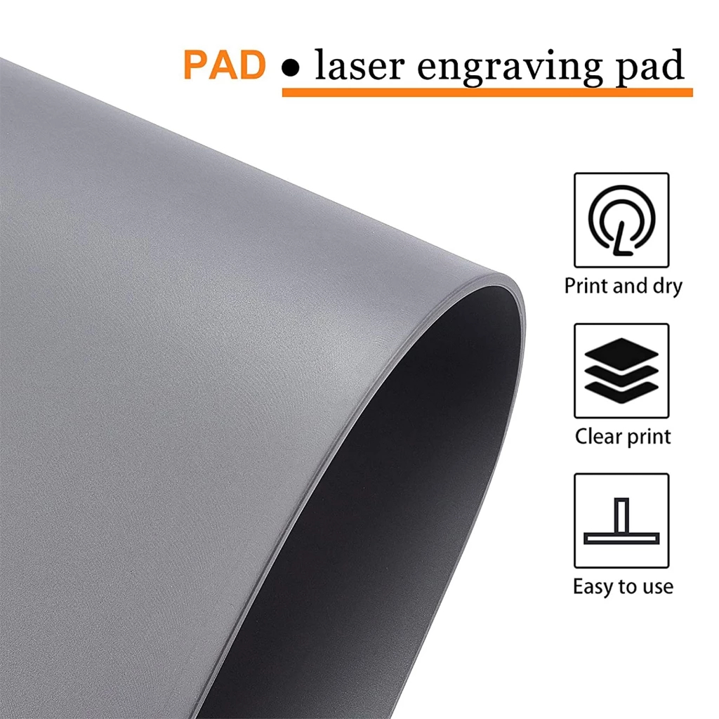 

Karet laser/lembaran karet stempel 2 pcs 1x22cm untuk mesin ukiran laser guna membuat pelat stempel