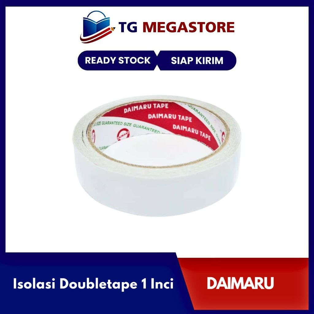 

Isolasi Doubletape Daimaru 1 Inci