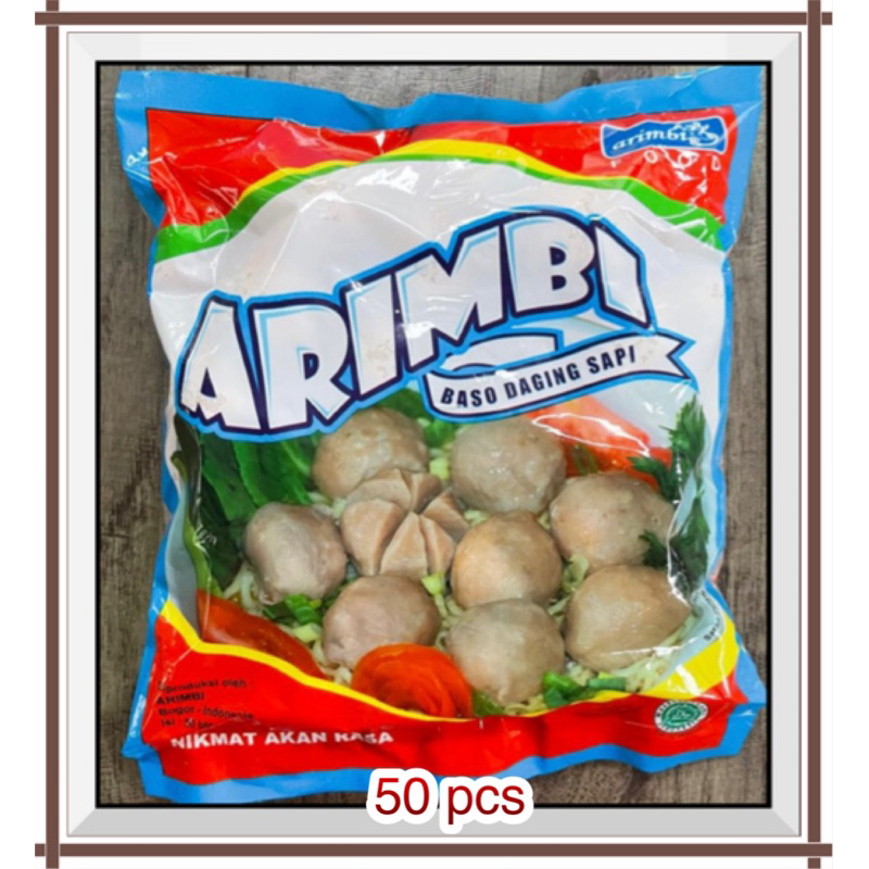 

Bakso Arimbi isi 50 - Baso Daging Sapi