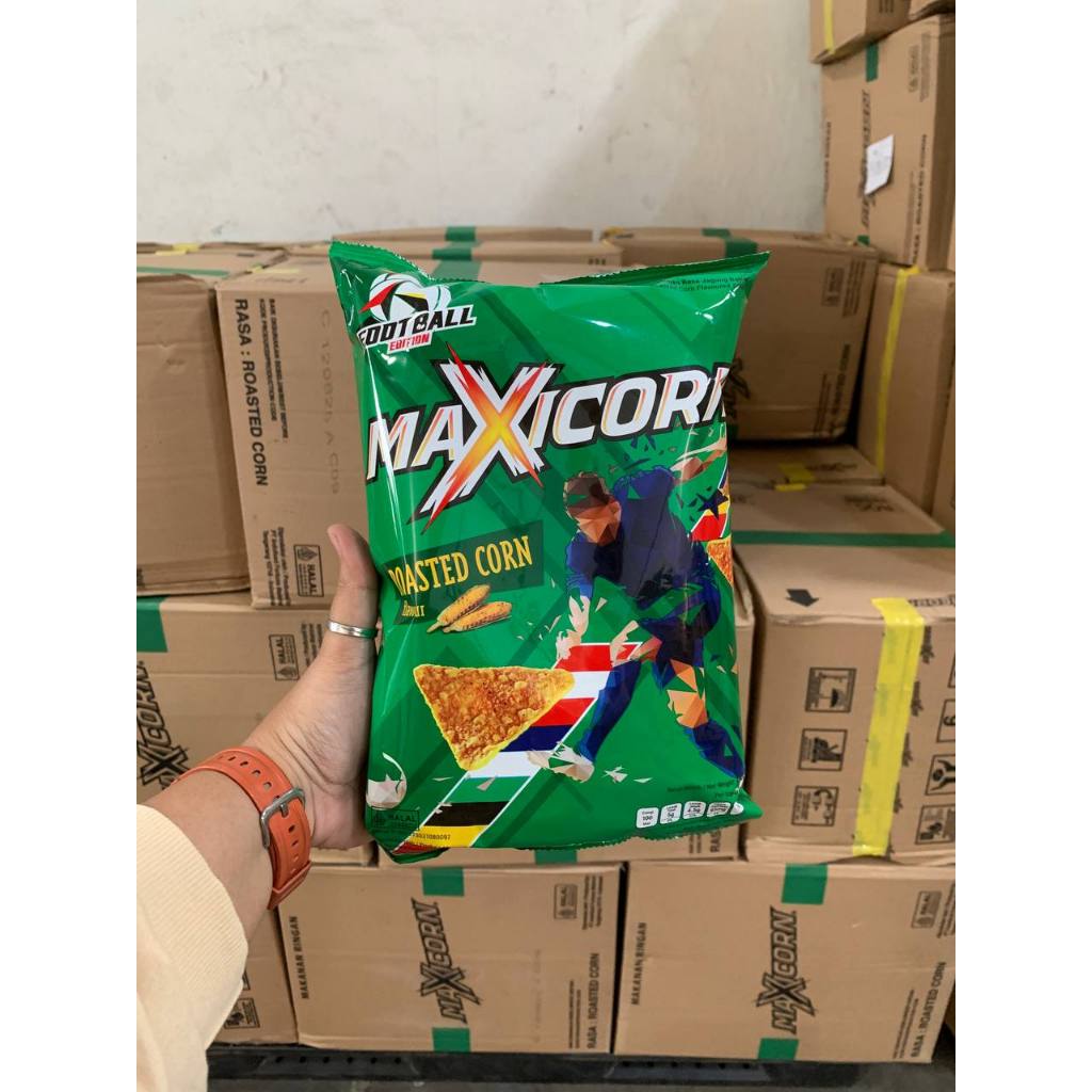

MaxiCorn Roasted Corn 140gr - 1 Karton isi 20 Pcs