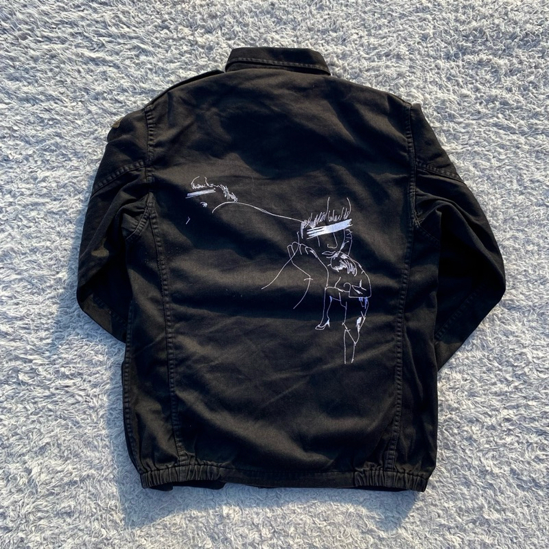 Vintage jacket pleasure principle - usa patchwork jacket - rugged jacket - jaket m65 - jaket vintage