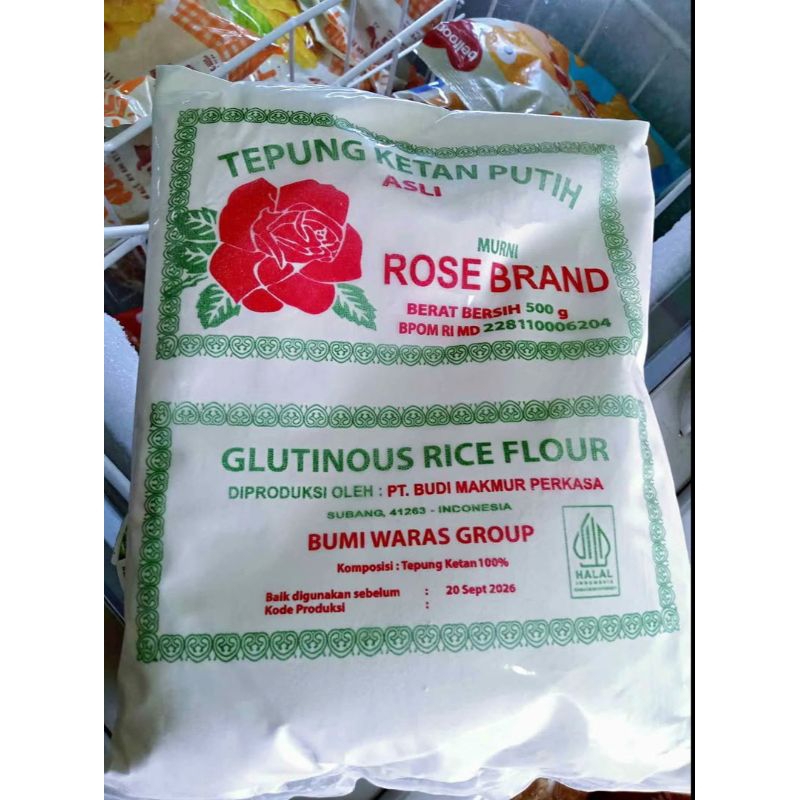 

INSTAN - TEPUNG KETAN ROSE BRAND 500GRAM