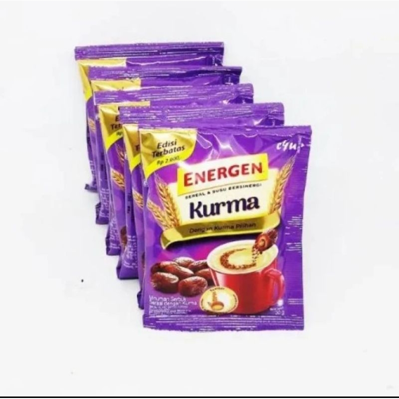 

RB ( 1 RENCENG / 10 SACHET ) ENERGEN SEREAL & SUSU 34g