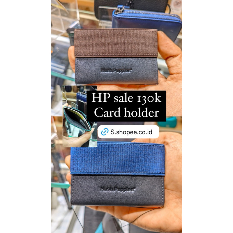 Hush Puppies Card Holder Sale