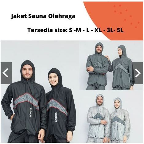 Jaket Sauna Roduta Jogging - Jaket Saja