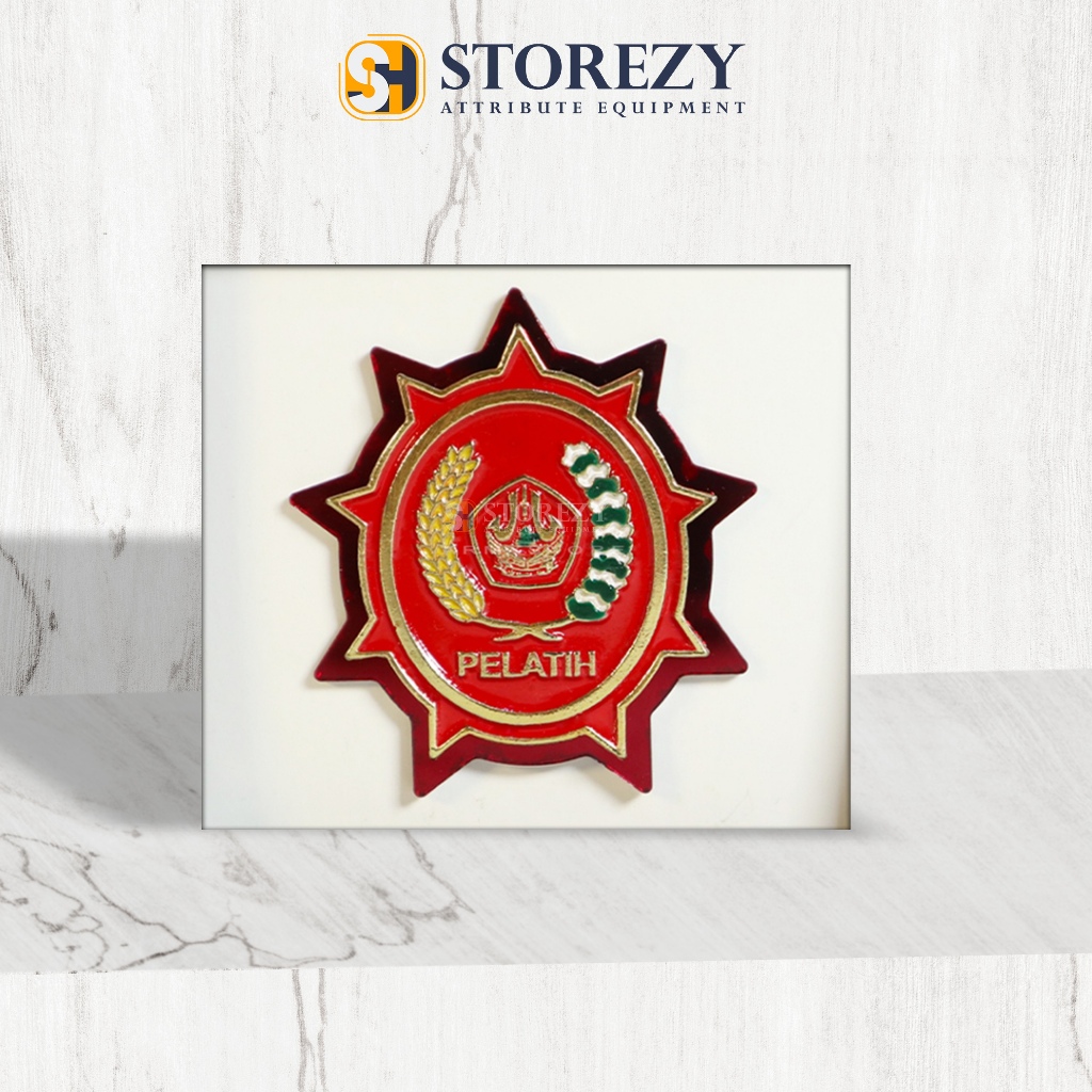 Emblem Pin Pelatih Banser Ansor / Banser Pelatih Premium